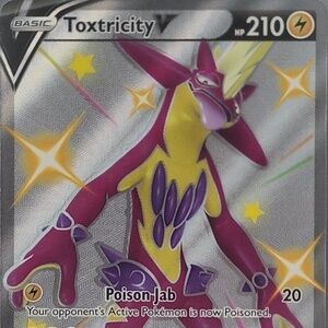 Toxtricity V SV112/SV122 Shining Fates Holo Shiny Holo Rare